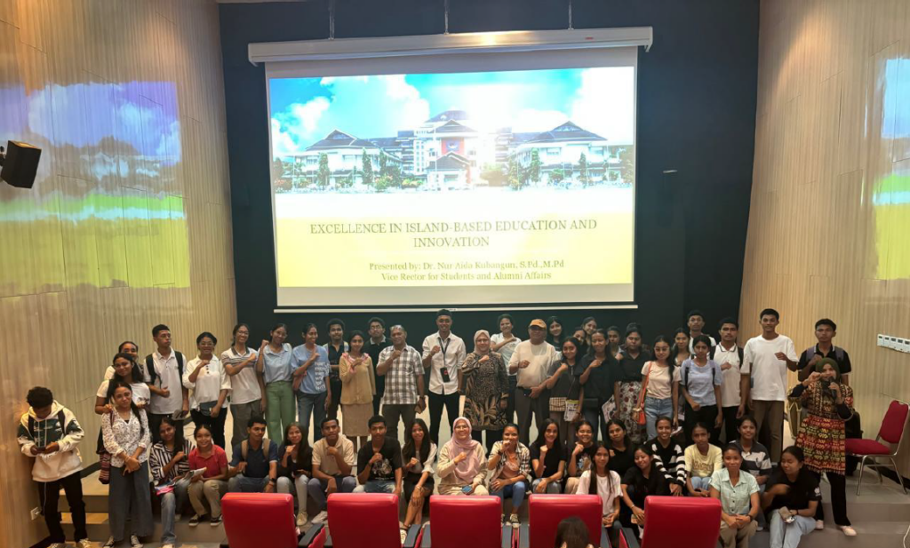 Public lecture with UNTL students